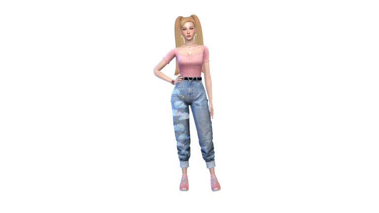 THE SIMS 4 LOOKBOOK POWERPUFF GIRLS MiCat Game