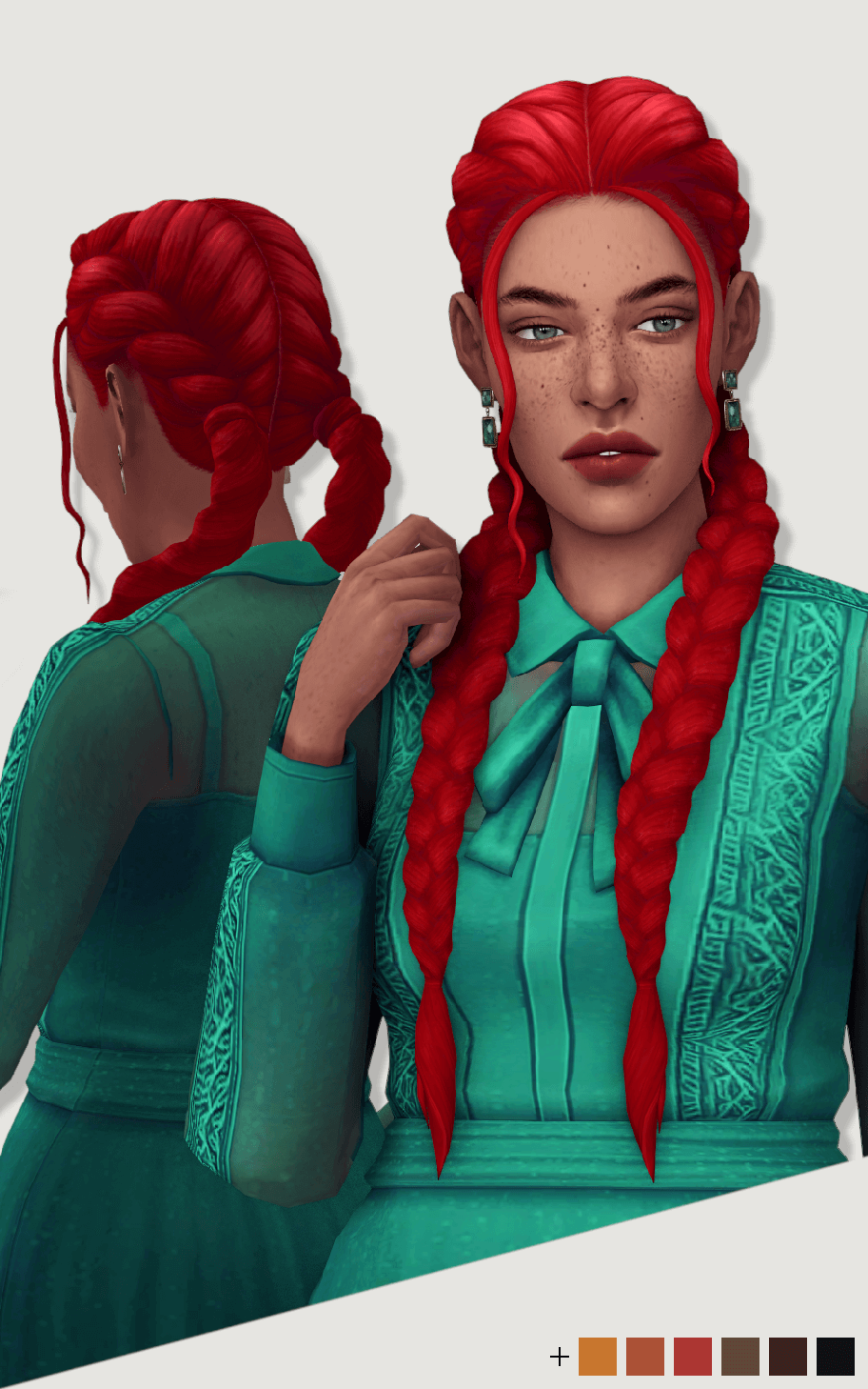 The Sims 4 Maxis Match Hair Collection Custom Content Showcase Vrogue