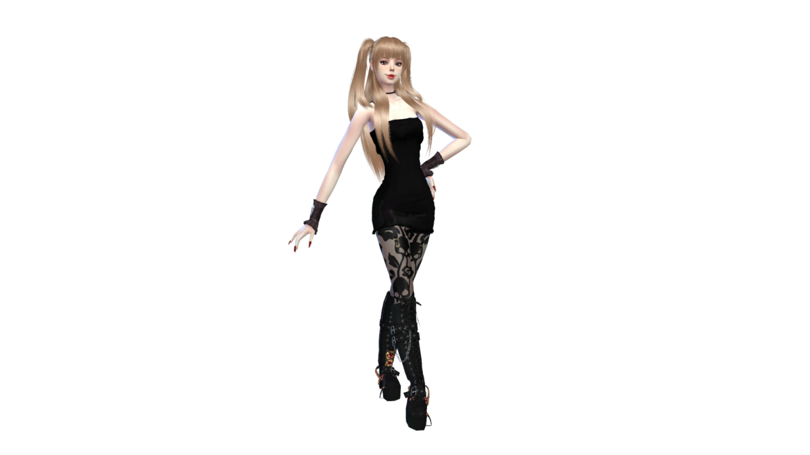 Sims 4 Lookbook Misa Amane