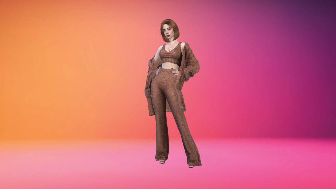 Sims 4 Lookbook ZOE ALVAREZ