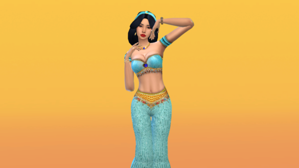 Sims 4 Lookbook PRİNCESS JASMİNE