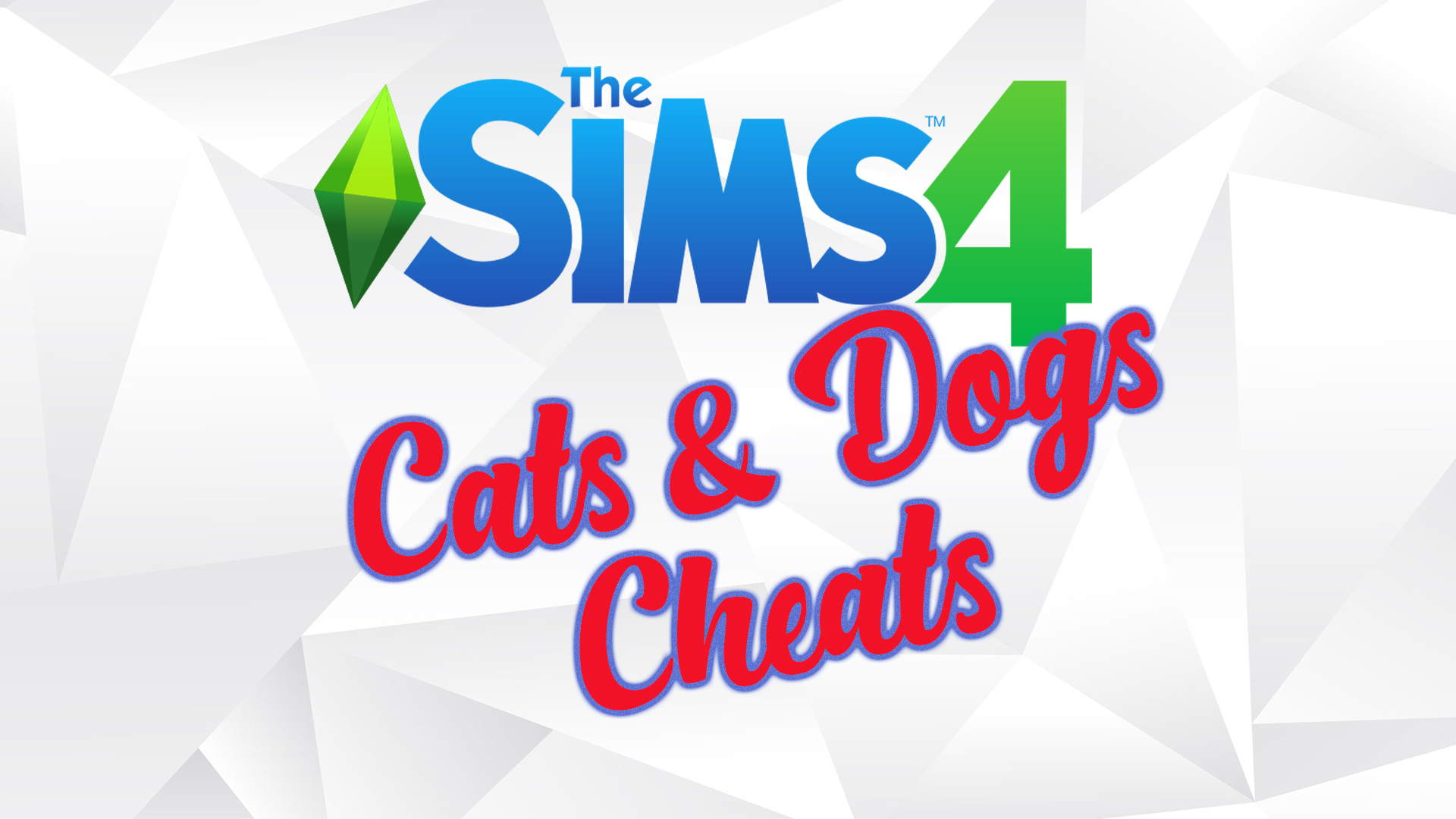 sims 4 cats and dogs cheat codes