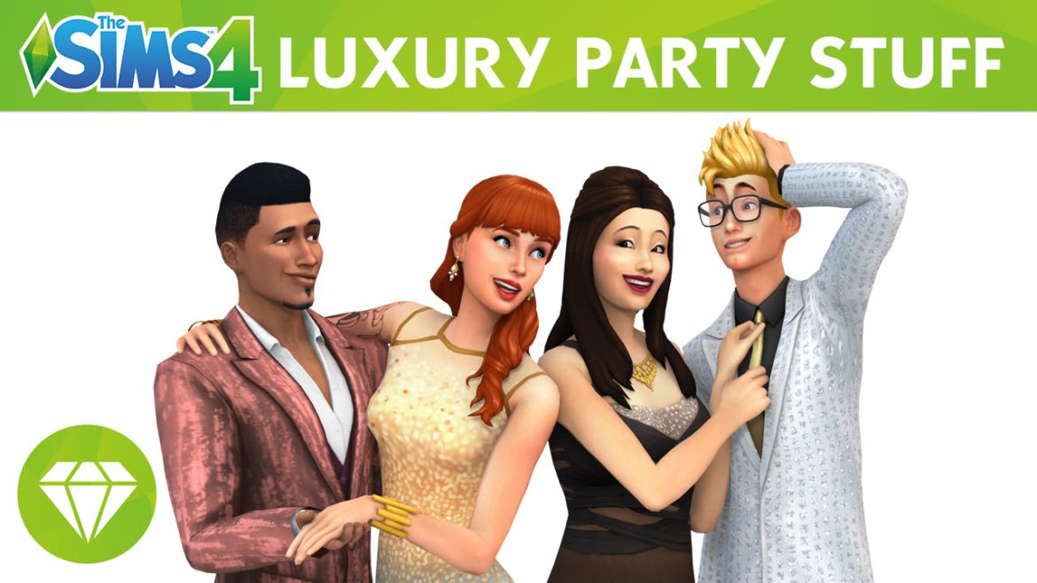 THE SIMS 4 LUXURY PARTY STUFF PACK