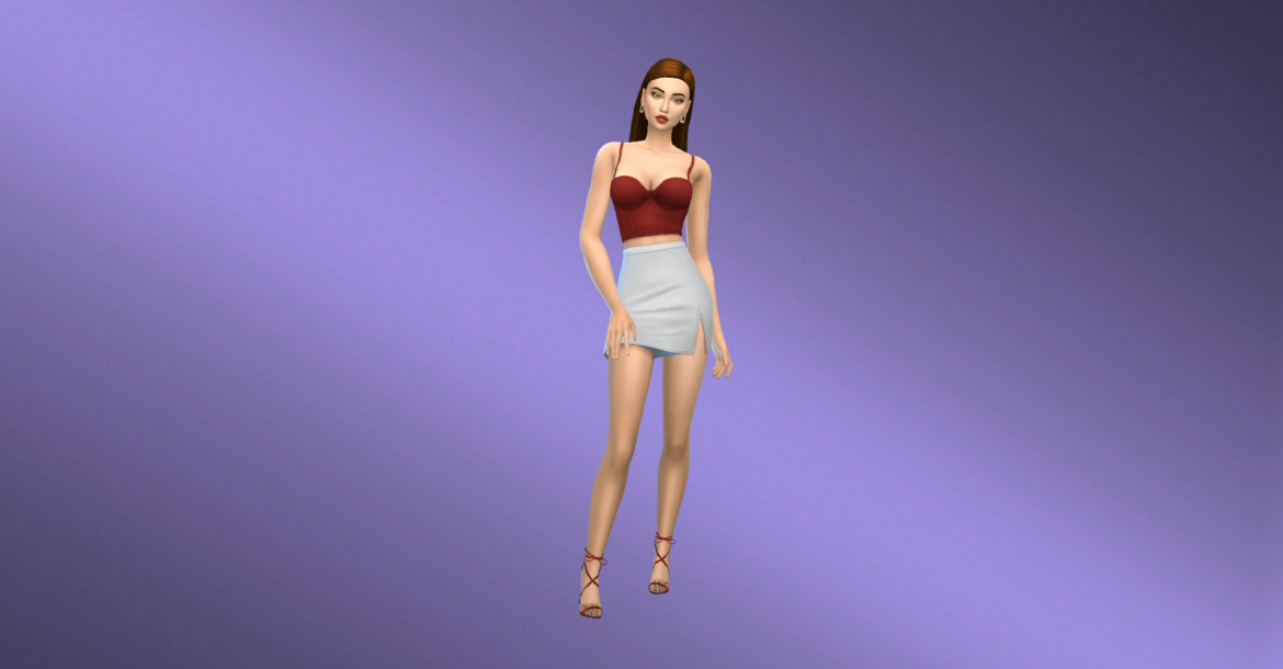 The Sims 4 Lookbook Maxis Match Alanis