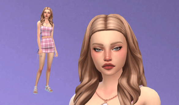 The Sims 4 Lookbook Maxis Match Emma