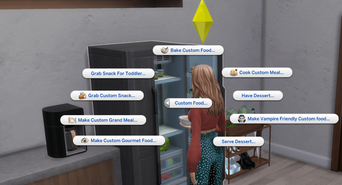 sims 4 custom food mods