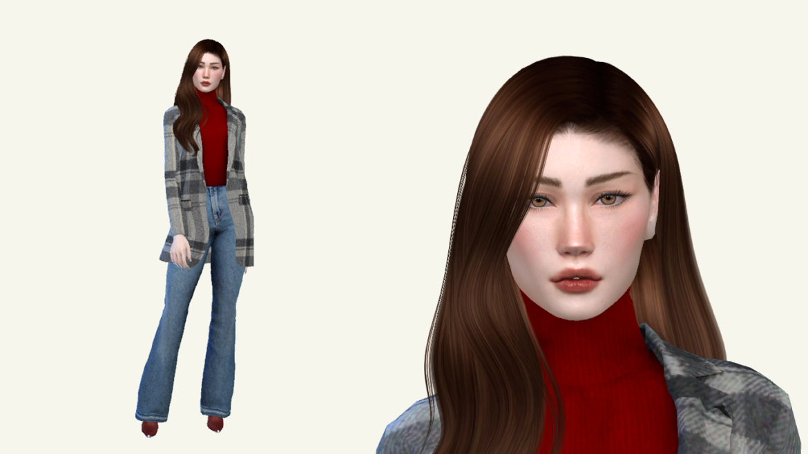 The Sims 4 Lookbook Arya CC