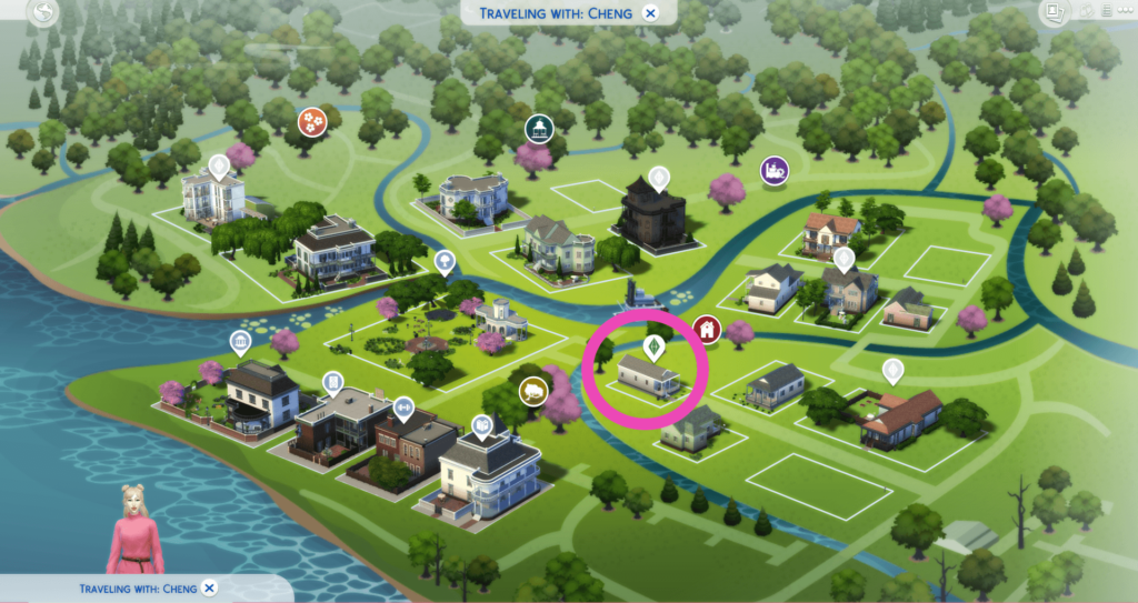 sims 4 travel to hidden lots mod