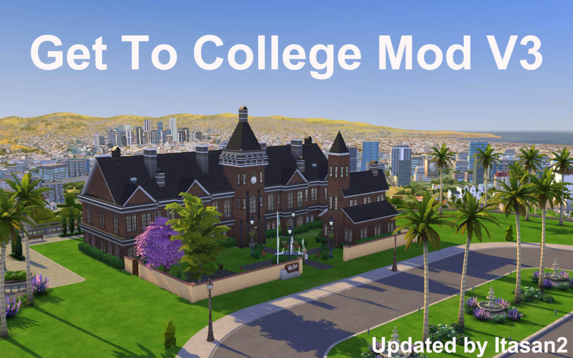 Sims 4 Get To College Mod V3
