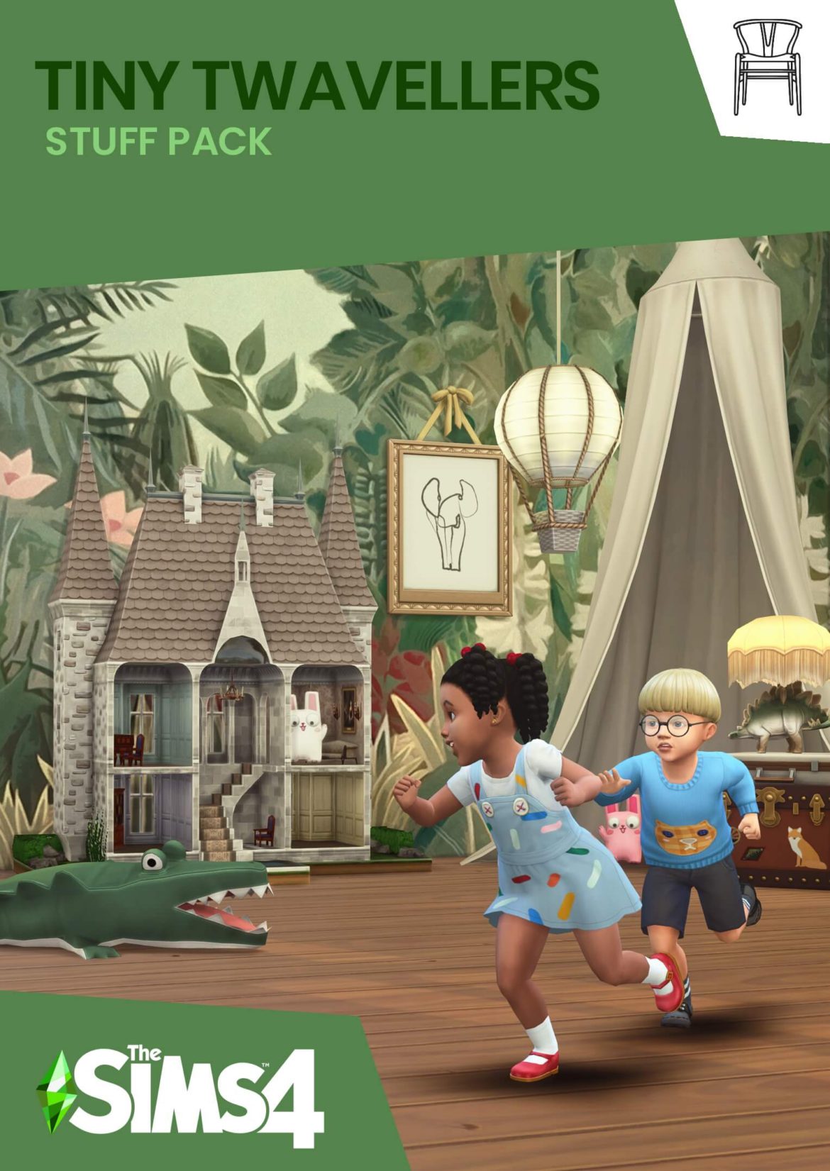 The Sims 4 Tiny Twavellers Fan Pack