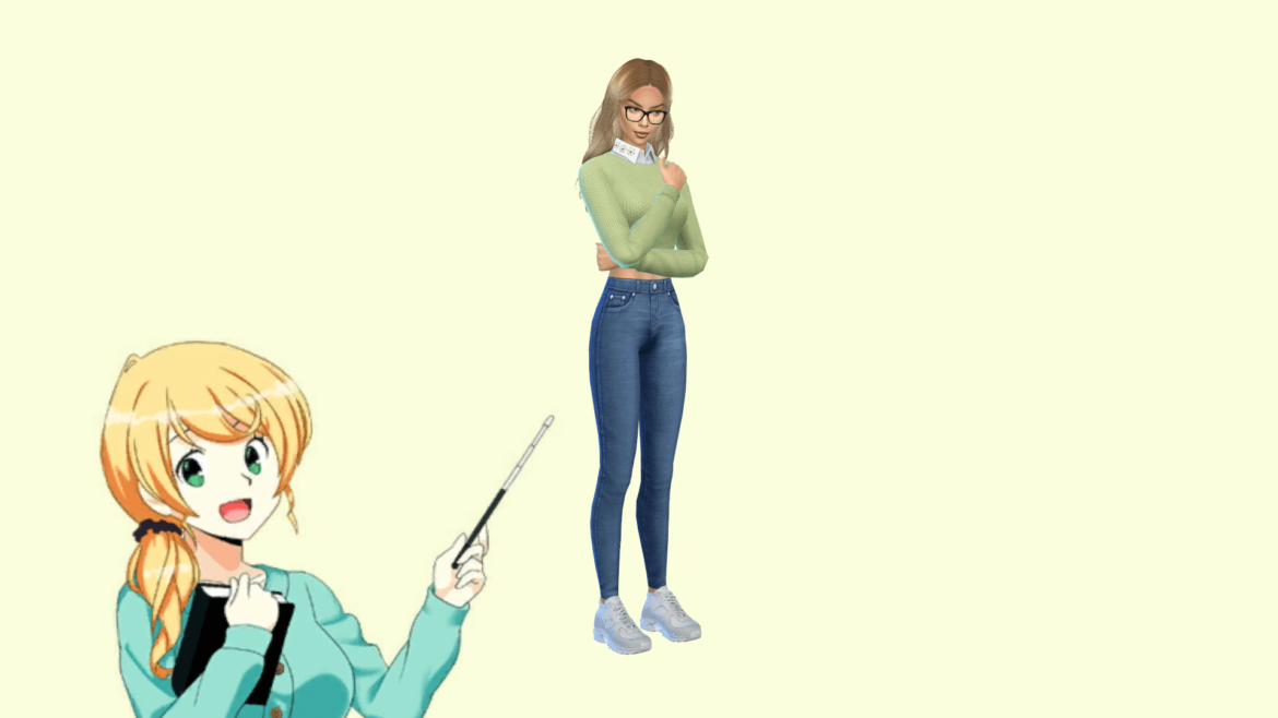 Sims 4 CAS Background Smart Anime