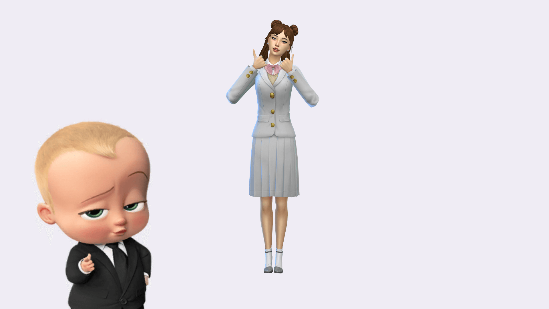 Sims 4 Cas Background The Boss Baby.