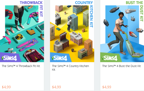 The Sims 4: New Kit and Game Pack Coming Soon