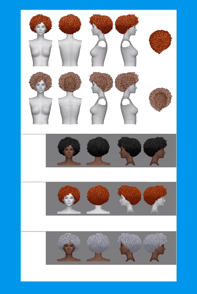 Sims 4 New Hairstyles