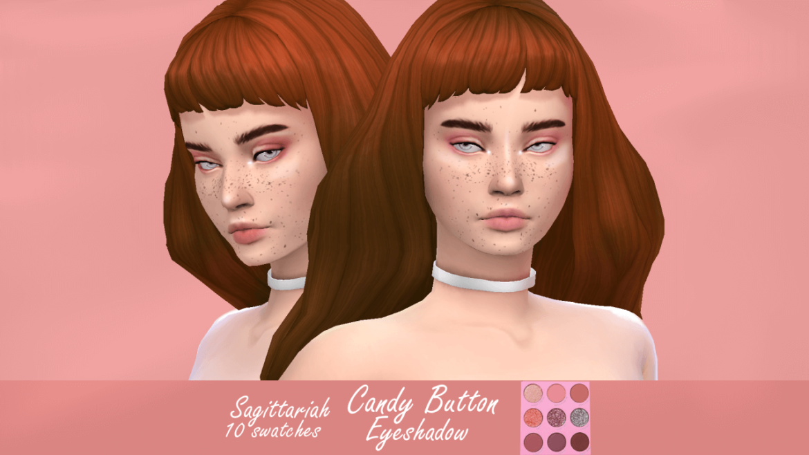 Sims 4 Makeup cc – Candy Button Eyeshadow