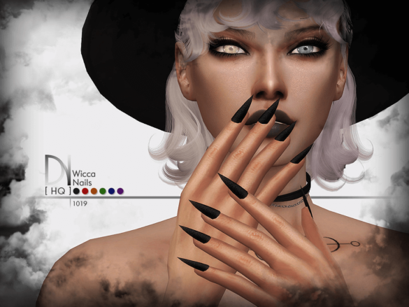 Sims 4 Accessories cc – Wicca Nails