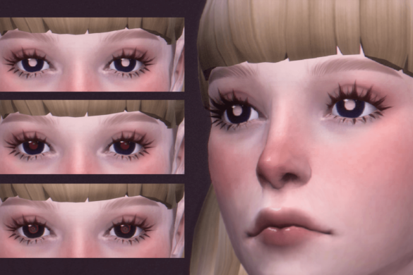 sims 4 eyes color maxis match