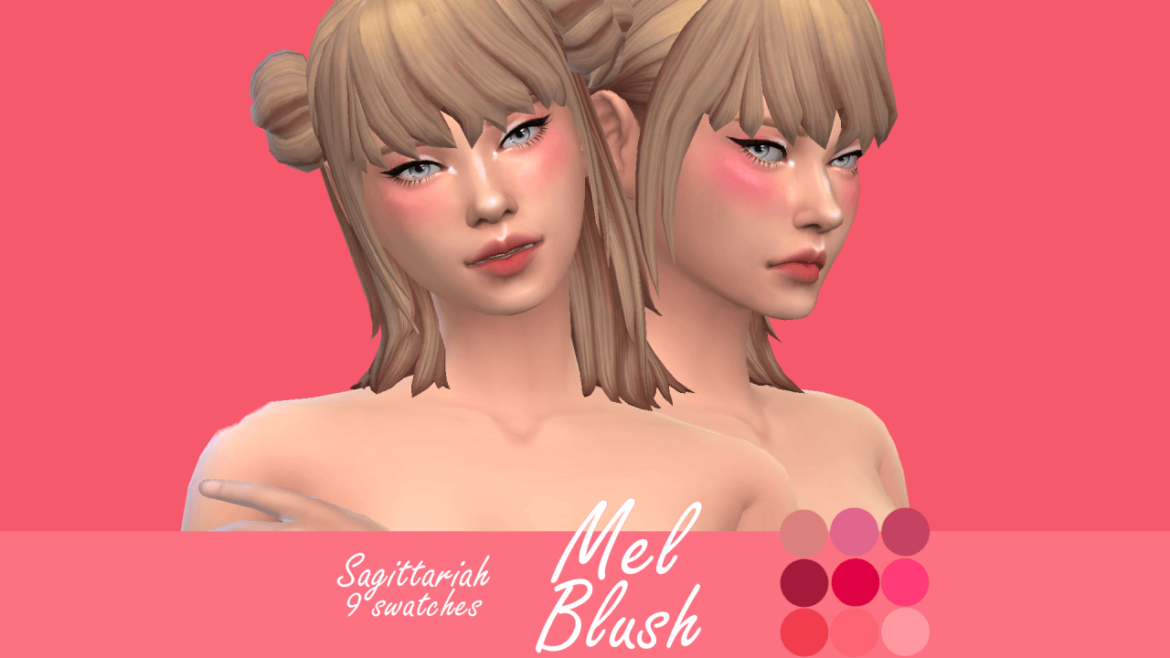 Sims 4 Makeup cc – Mel Blush