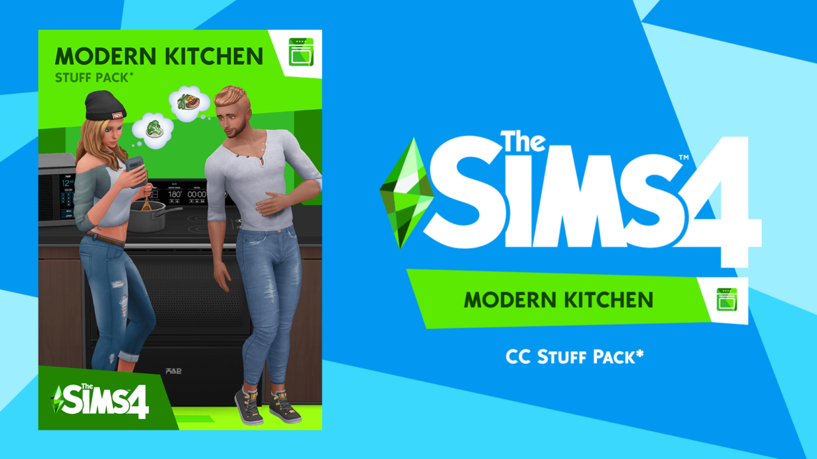 The Sims 4 Modern Kitchen Stuff (FAN-MADE PACKS)