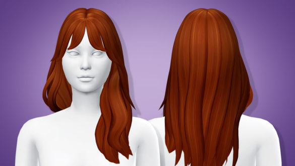 Sims 4 Maxis Match Hair – WINGSSIMS’ WINGS-ON1020