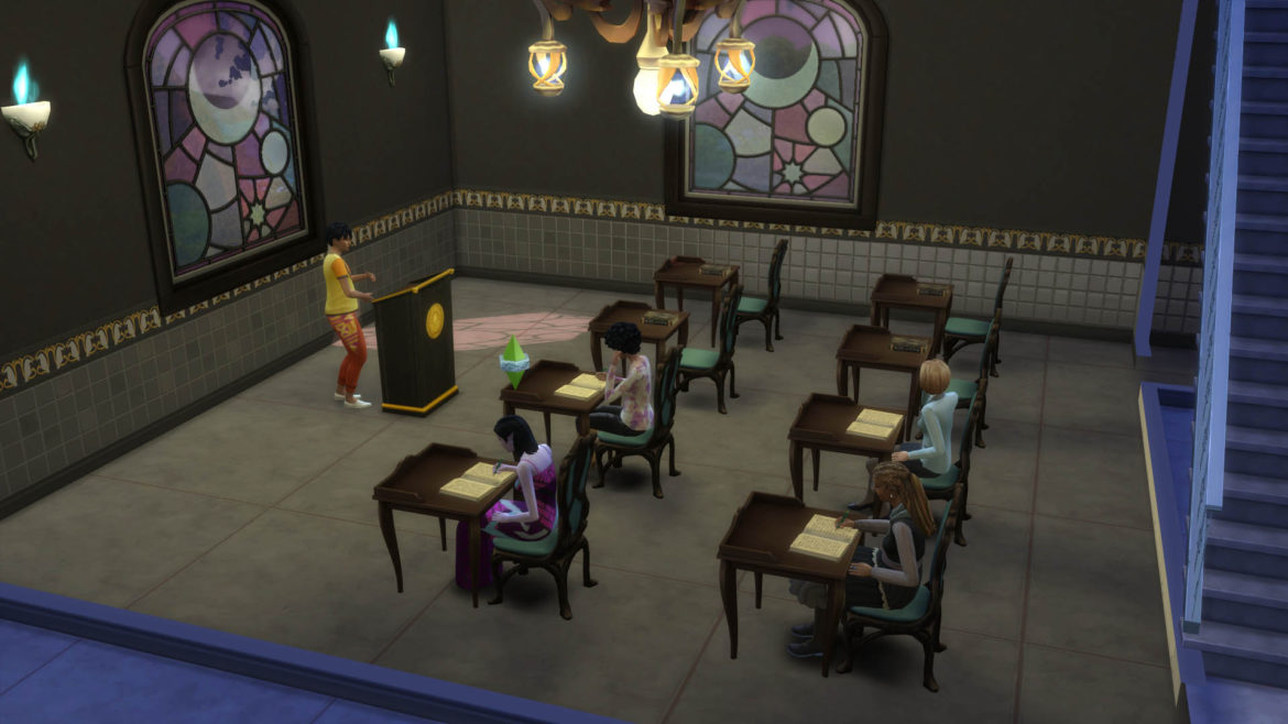 Sims 4 Spellcaster Spell Class