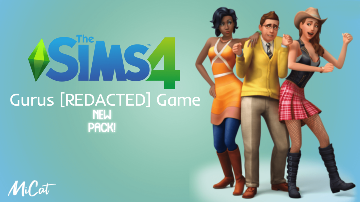 New Pack for Sims 4 ! And [REDACTED] Game(?)