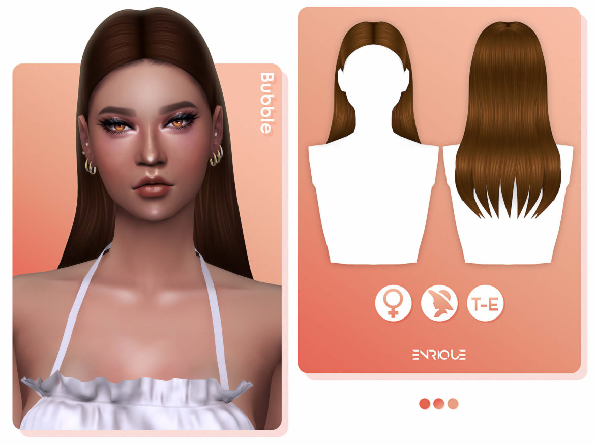 Sims 4 Bubble Hairstyle