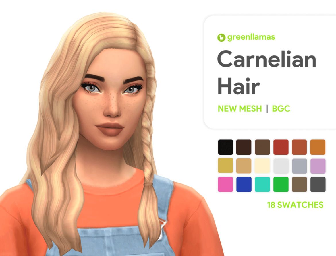 Carnelian Hair by greenllamas - MiCat Game