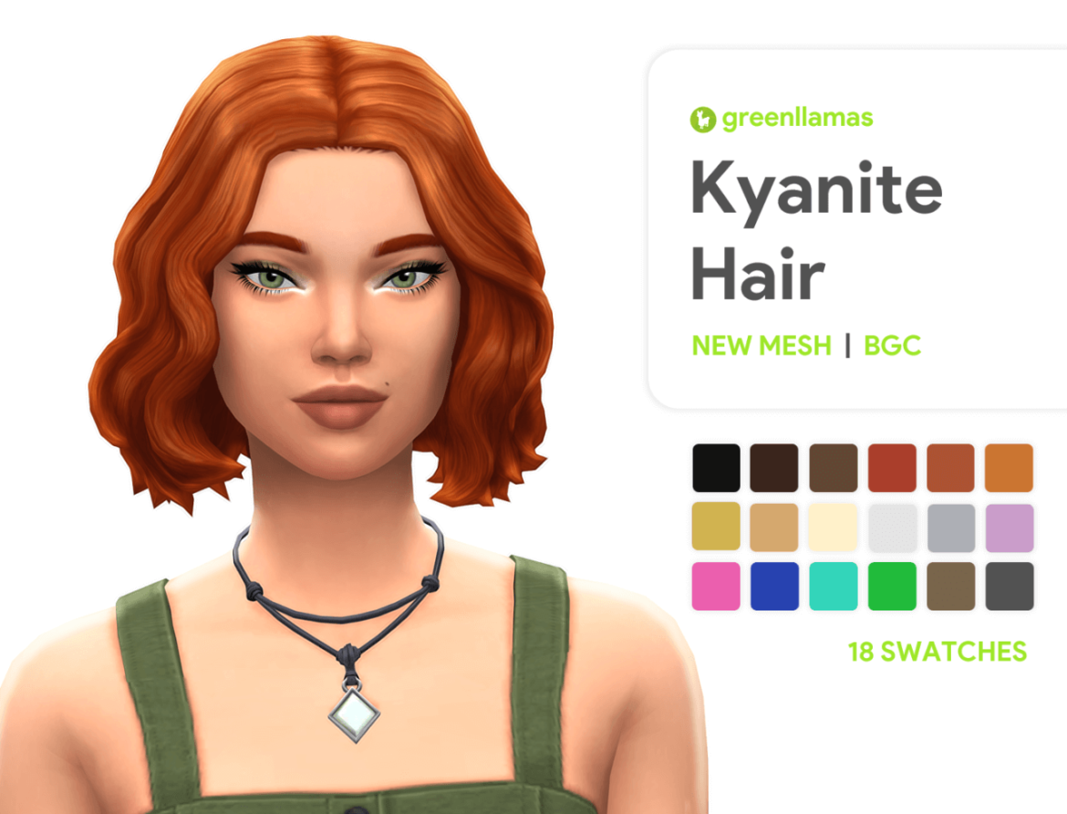 Sims 4 Maxis Match Hair – Kyanite Hair