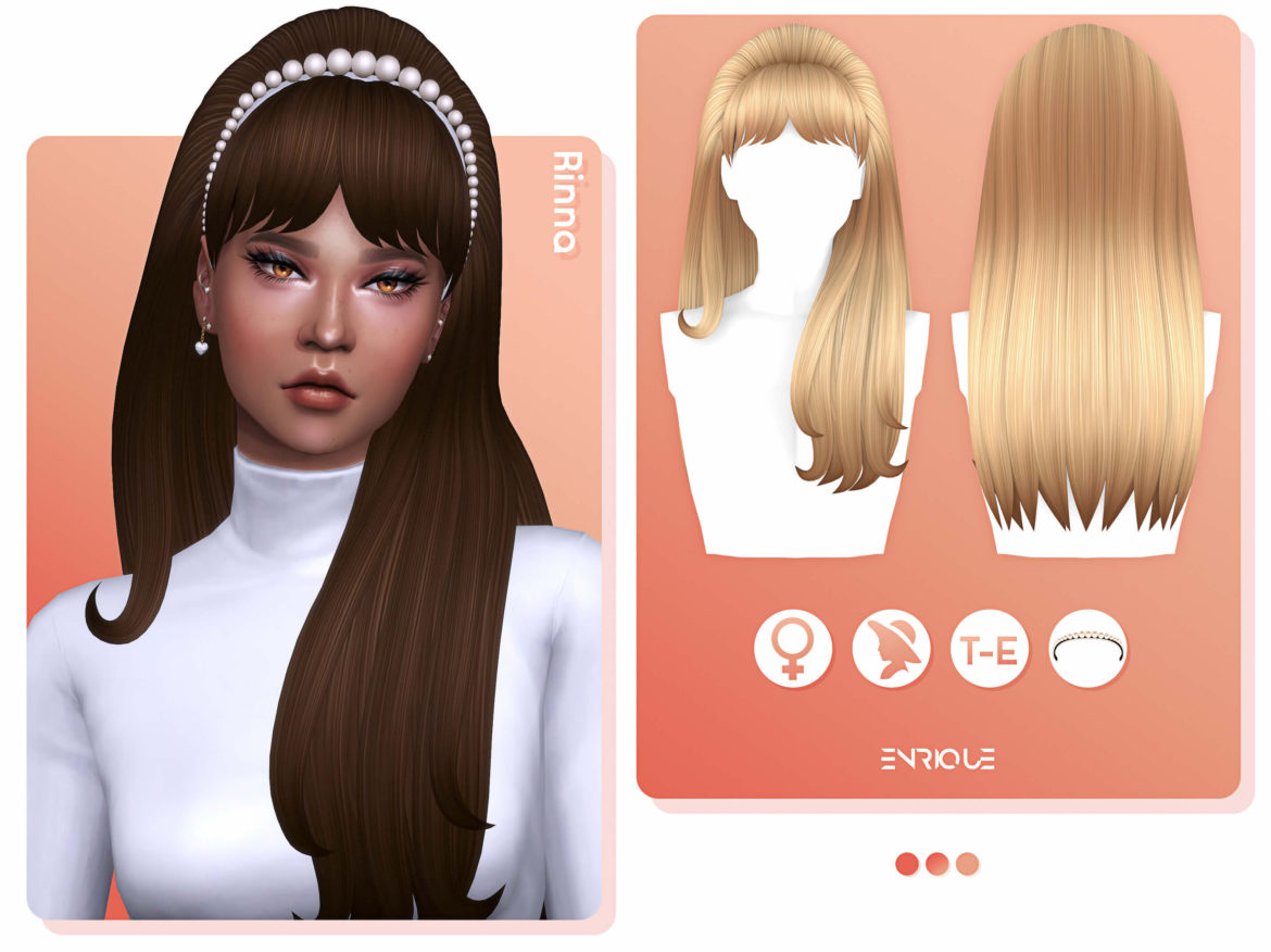 Sims 4 Rinna Hairstyle