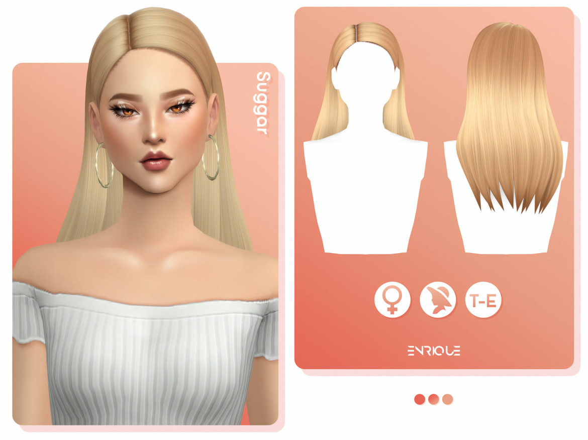 Sims 4 Suggar Hairstyle