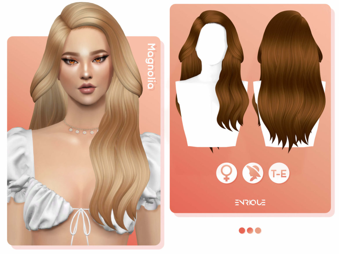 Sims 4 Magnolia Hairstyle