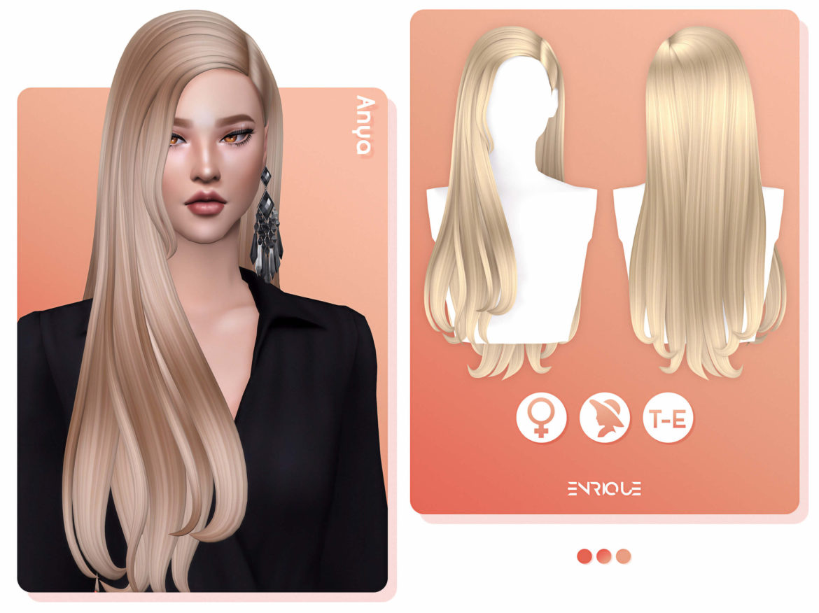 Sims 4 Anya Hairstyle