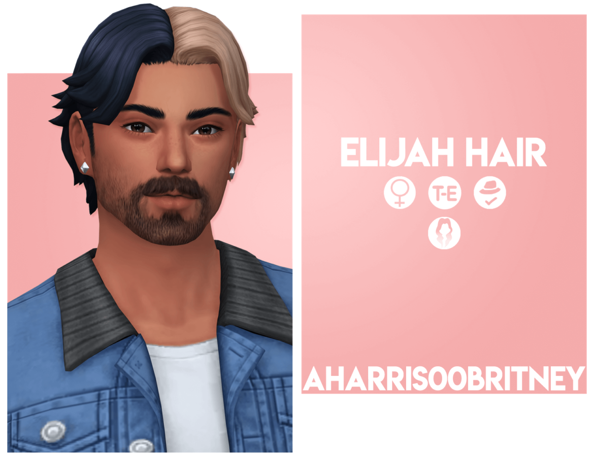 Sims 4 Elijah Hair
