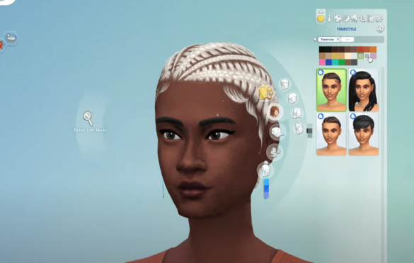 The Sims 4: New Hair Colors