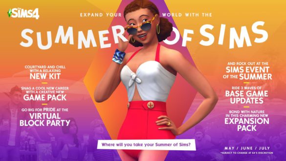 Summer of Sims Content: The Sims 4