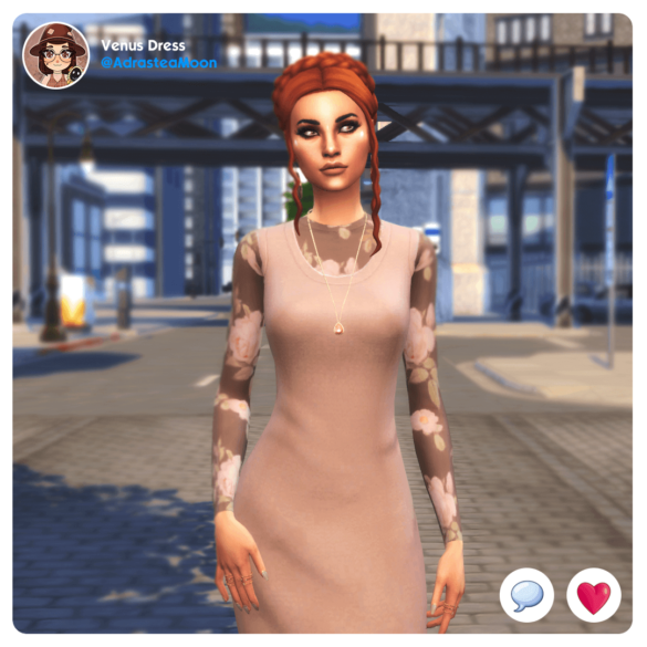Sims 4 Clothing cc – Venus Dress