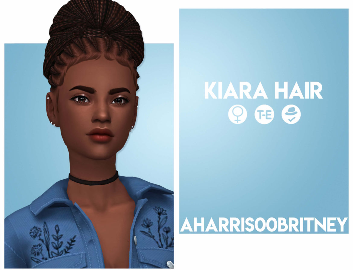 Sims 4 Kiara Hair
