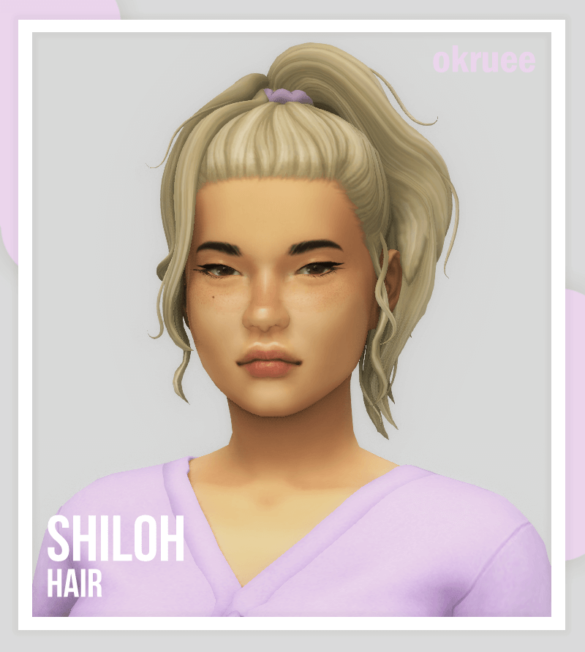 Sims 4 Shiloh Hair - Micat Game