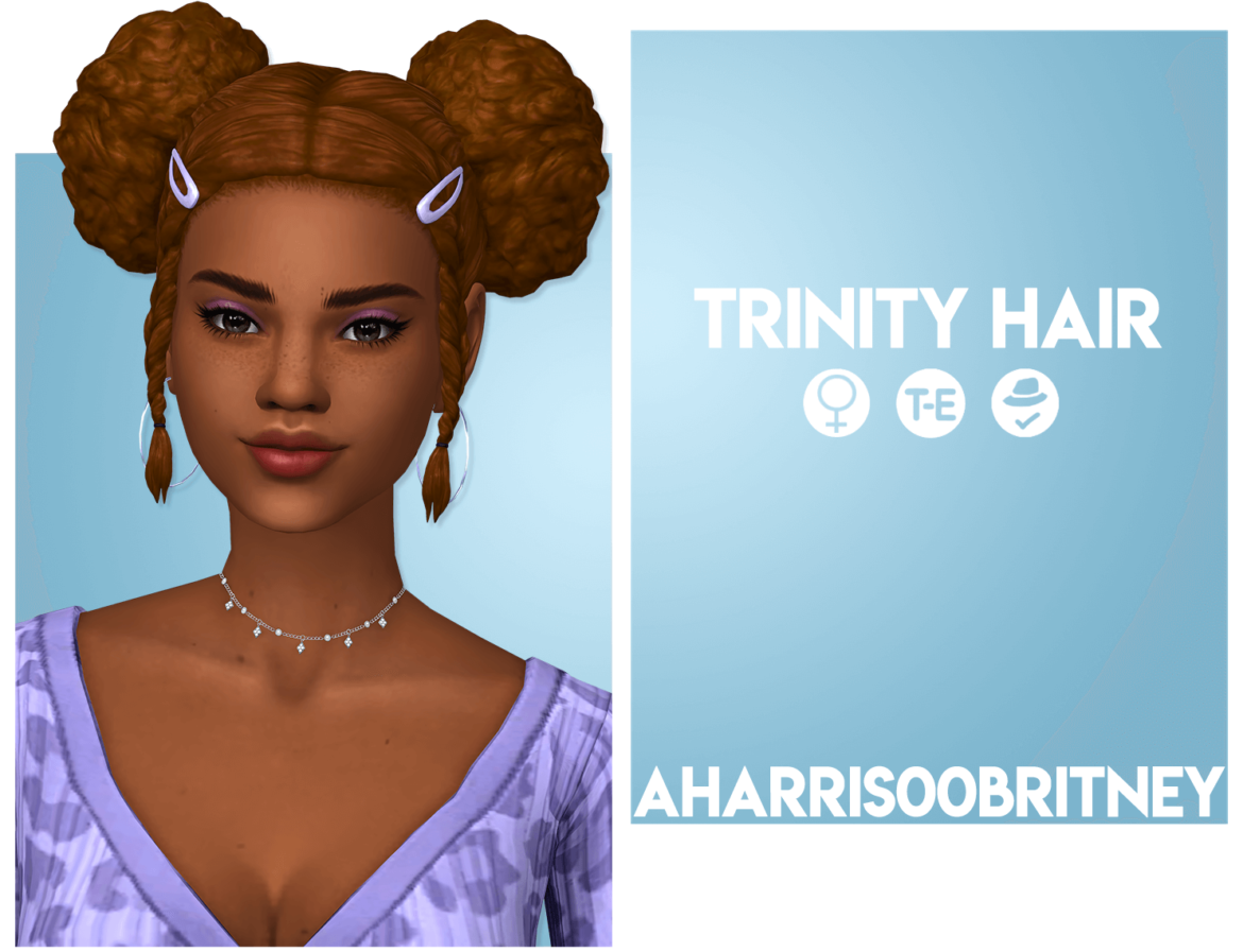 Sims 4 Trinity Hair