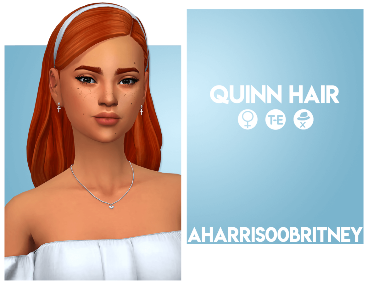Sims 4 Quinn Hair