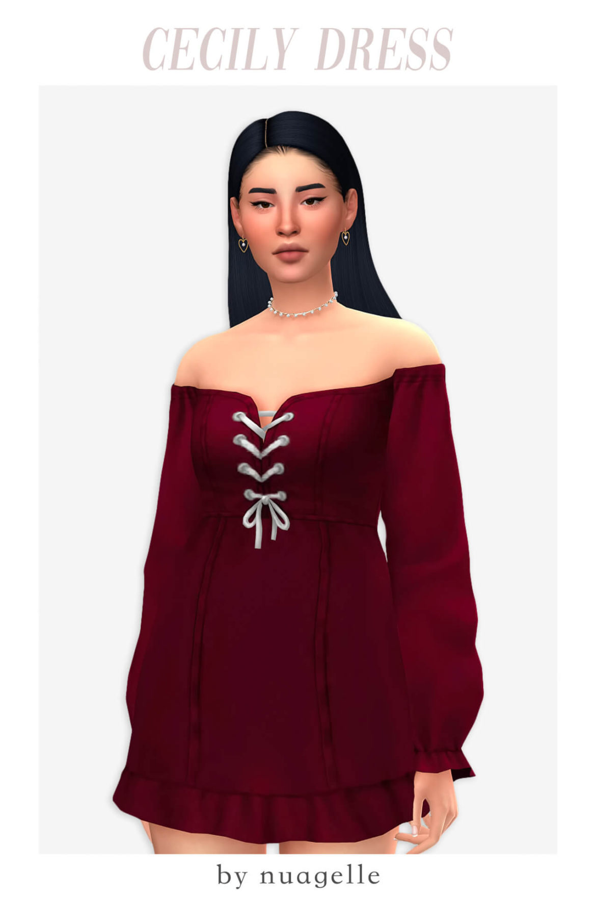 Sims 4 Clothing cc – Cecily Dress