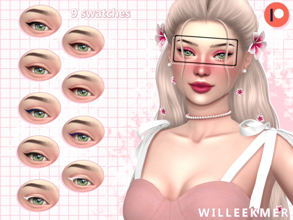 Sims 4 Makeup cc – Ethereal Liner