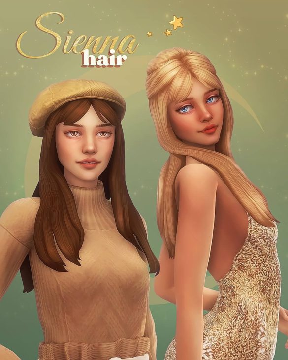 Sims 4 Sienna hair