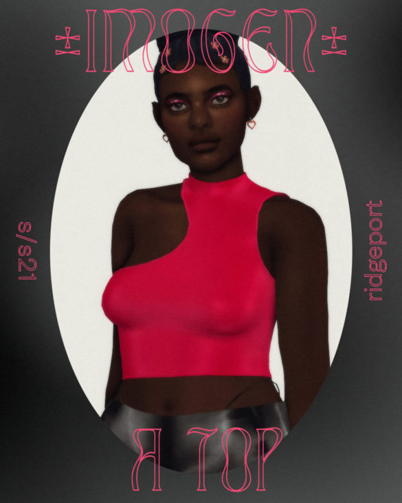Sims 4 Clothing cc – imogen top