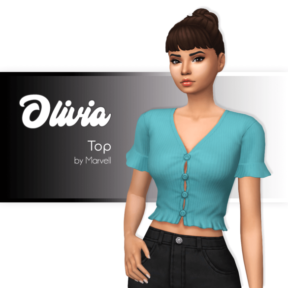Sims 4 Olivia Top