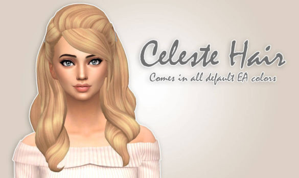 Sims 4 Celeste Hair