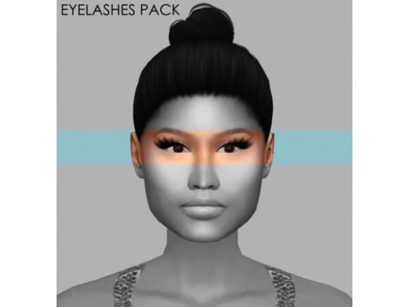 Eyelash Pack for The Sims 4