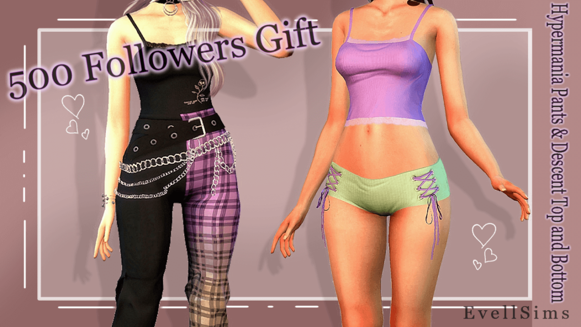 Sims 4 Hypermania Pants