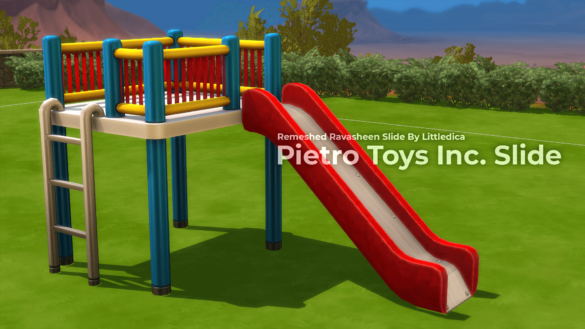 Sims 4 Pietro Toys Inc. Slide